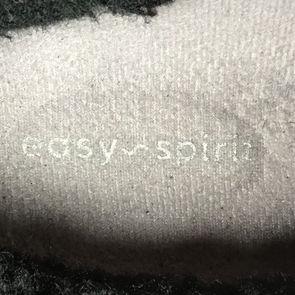 EASY SPIRIT Women's Blue Shoes Slides Clog Slip On Leather SZ 6.5 Like New - Picture 7 of 11